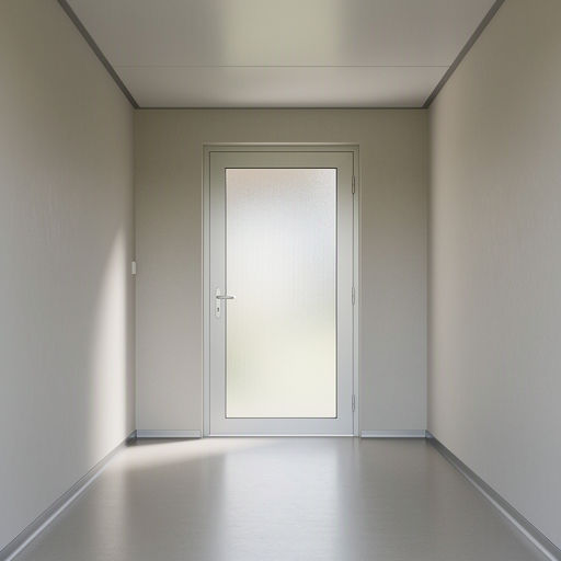 Antraciet kunststof openslaande deuren met toegang tot een tuin