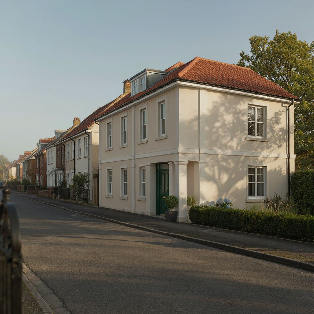 Vrijstaande woning in Stompwijk voorzien van antracietkleurige kunststof kozijnen onder een pannendak