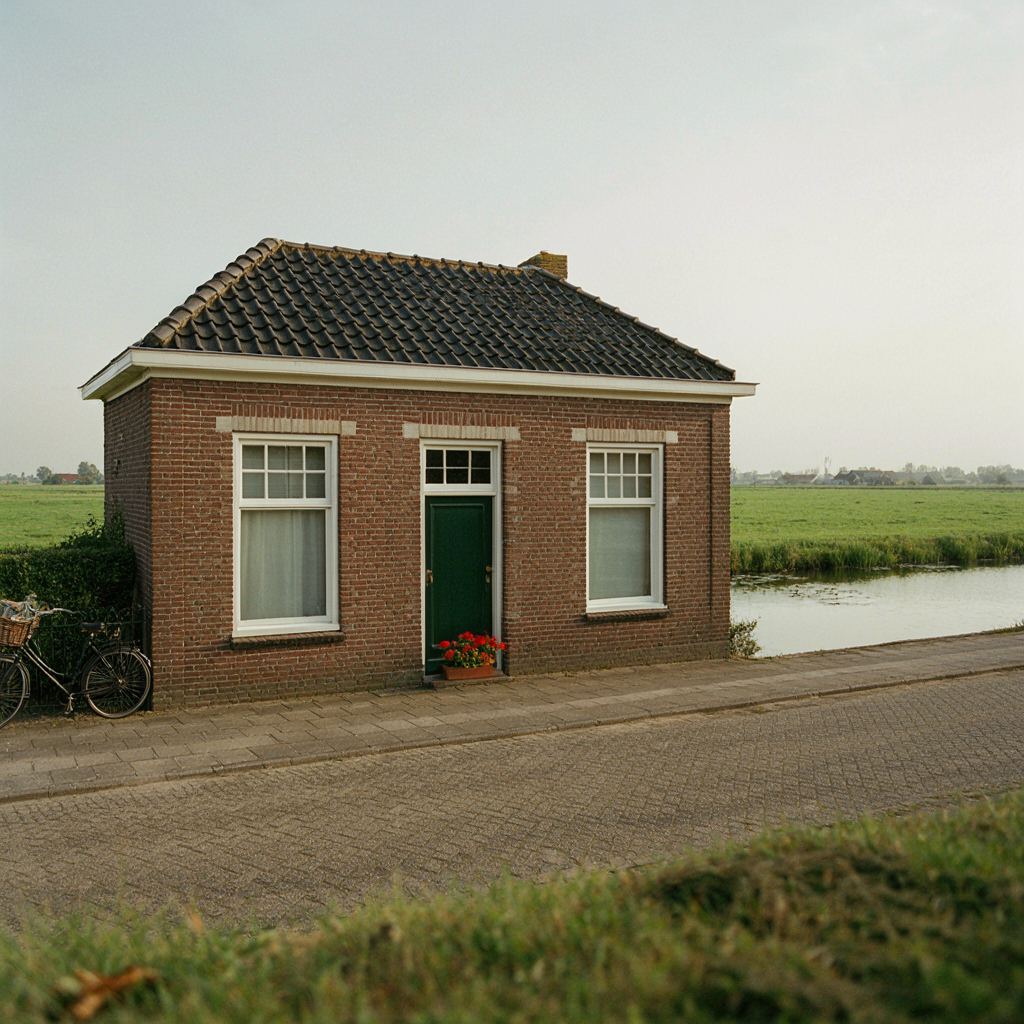 Jaren-30 woning in Voorschoten met nieuwe witte kunststof kozijnen