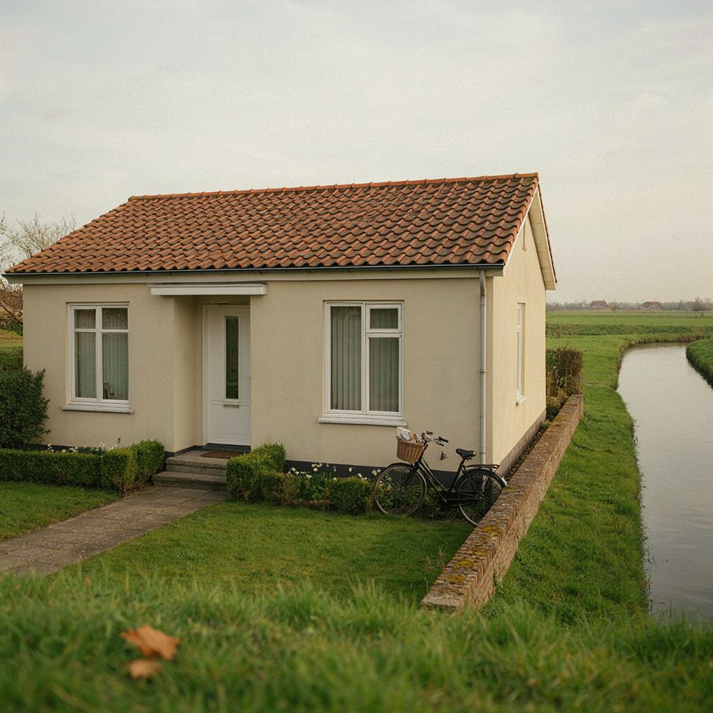 Witte kunststof kozijnen in een gerenoveerde woning langs de Geul in Valkenburg